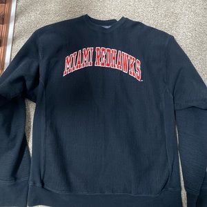 Vintage Miami RedHawks Crewneck